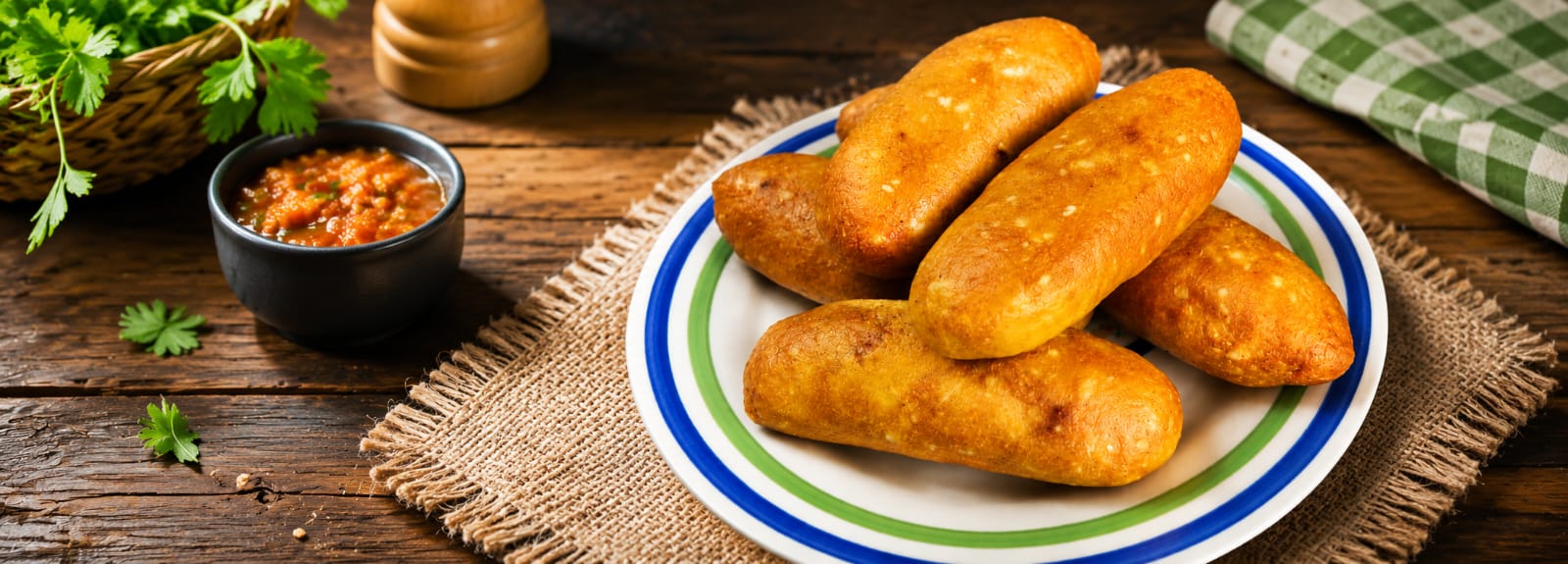 Pasteles de Yuca